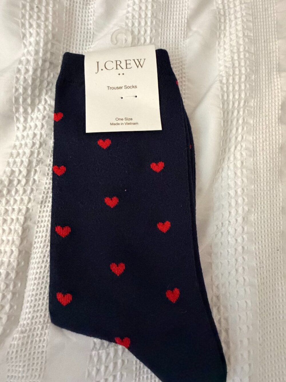 J. Crew Valentine's Socks